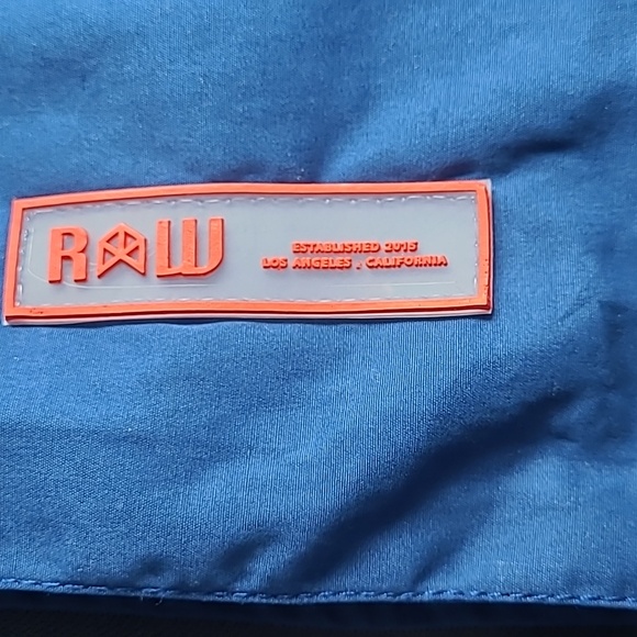 Rawgear Bomber Coat Blue Medium NWT - Picture 4 of 12